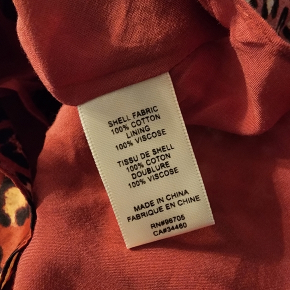 Rebecca Taylor Leopard Bow Top - Picture 14 of 15